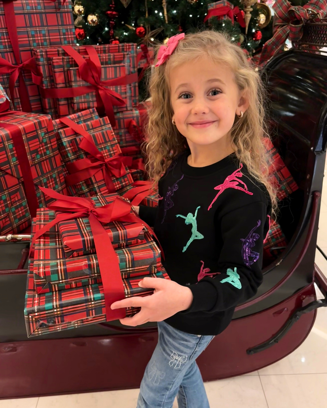 Sequin Dancers Sweatshirt - Pre-Order - Ships by end of January! Limited time!