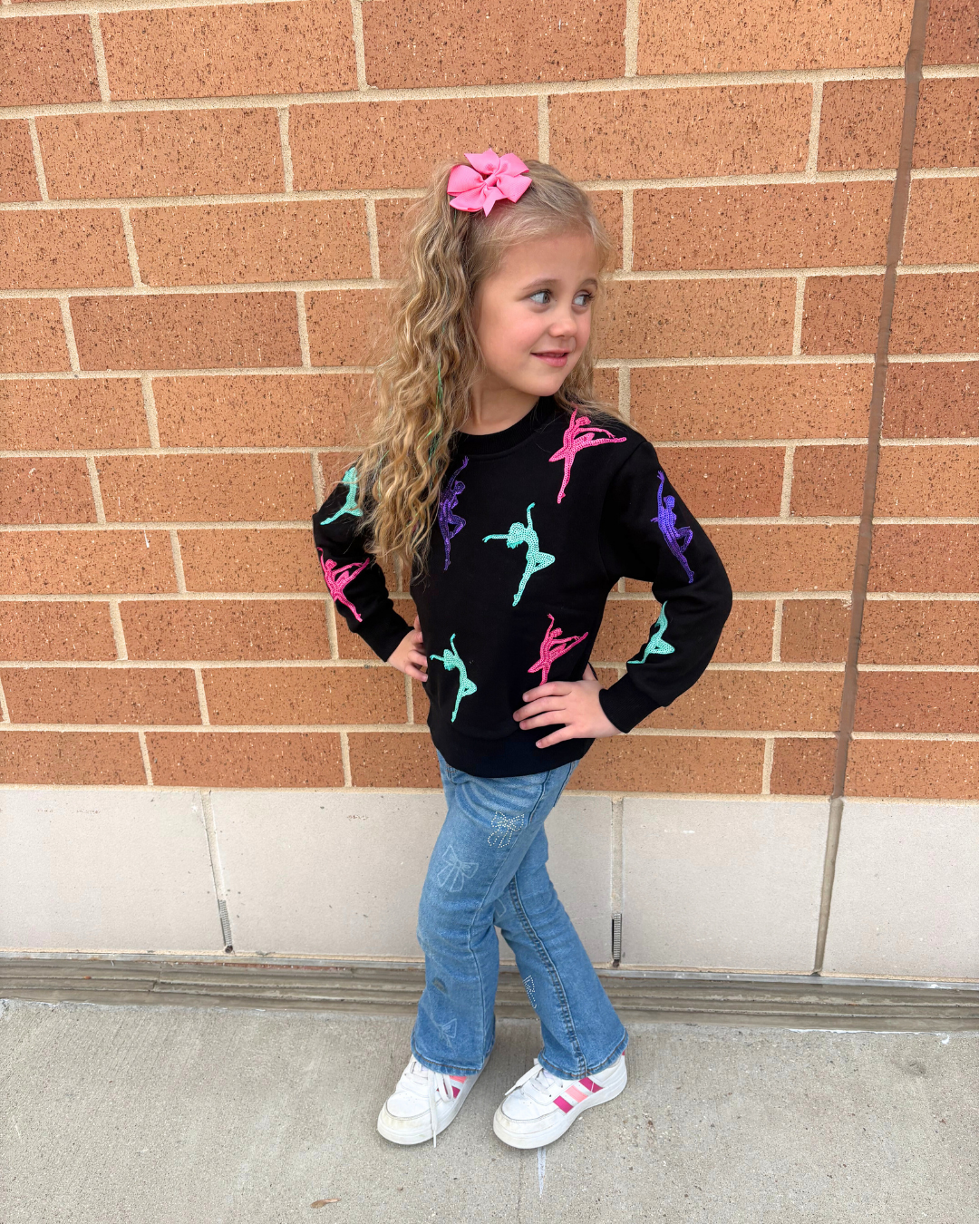 Sequin Dancers Sweatshirt - Pre-Order - Ships by end of January! Limited time!